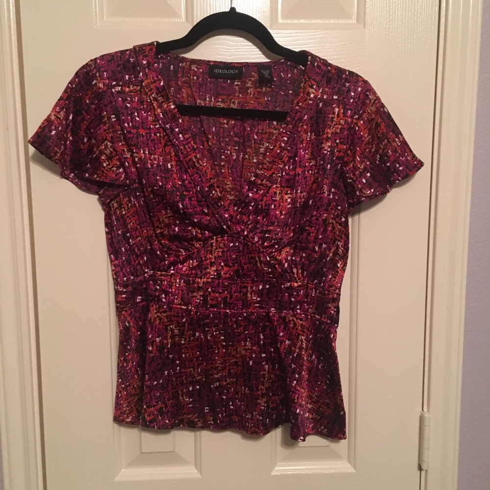 FREEBIE 100% silk ideology blouse